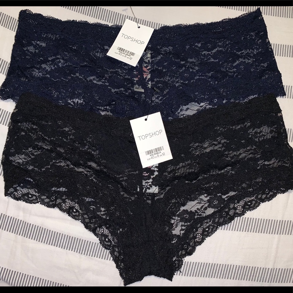 2 Topshop Knickers Size 6